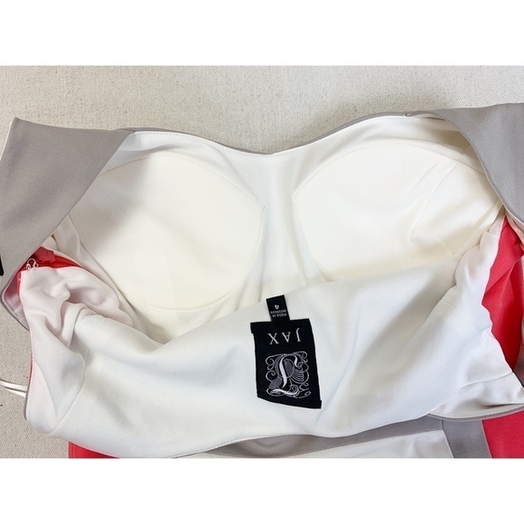 Colorblock shutter pleat body con dress NWT - Picture 5 of 10